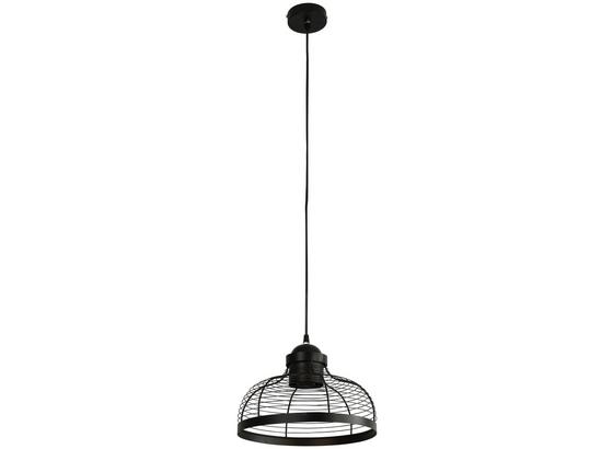 Hängeleuchte Kerstin - Schwarz, Basics, Metall (30/120cm) - James Wood Hängeleuchte Kerstin - Schwarz, Basics, Metall (30/120cm) - James Wood