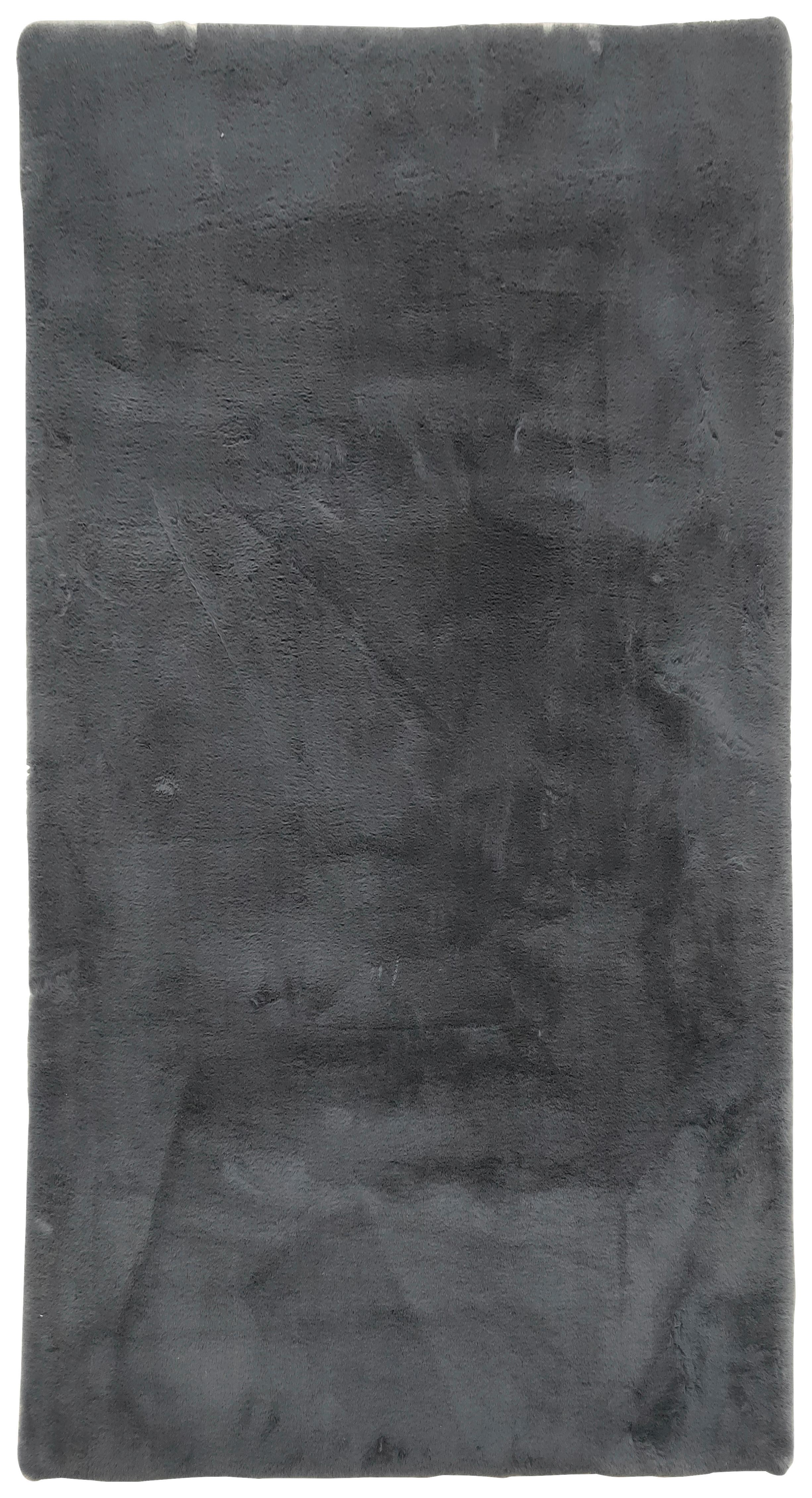 Umělá Kožešina Caroline 1, 80/150cm, Antracit - antracitová, textil (80/150cm) - Modern Living