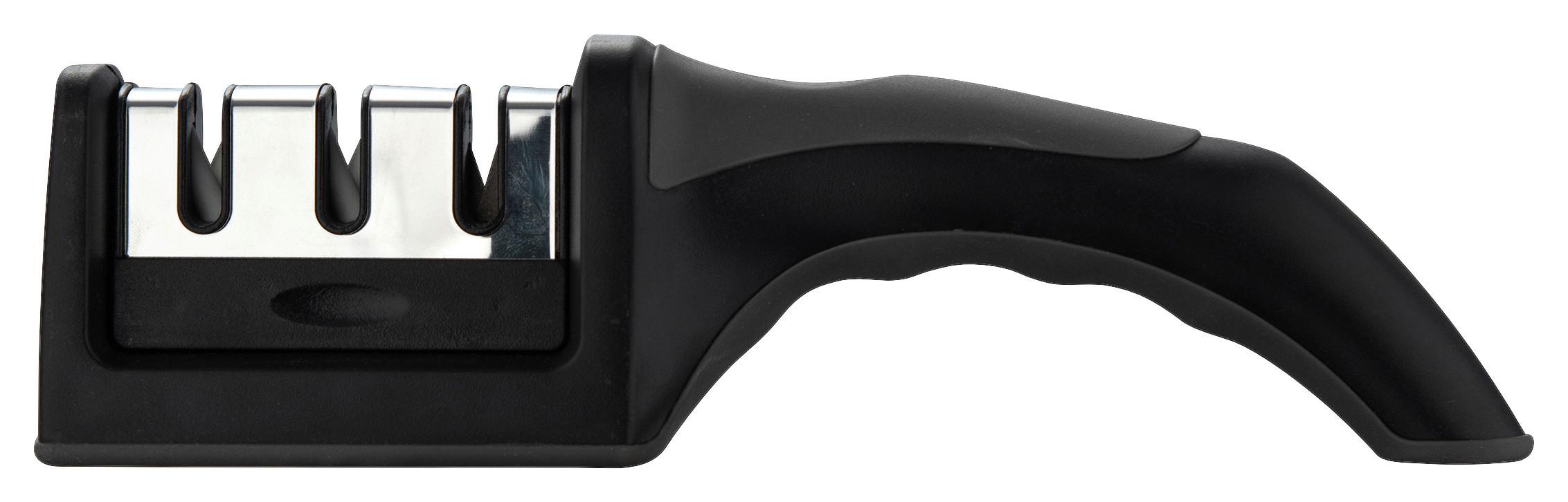 BROUSEK NA NOŽE PEPPER - šedá/černá, Konvenční, kov/plast (5/21cm) - Mömax