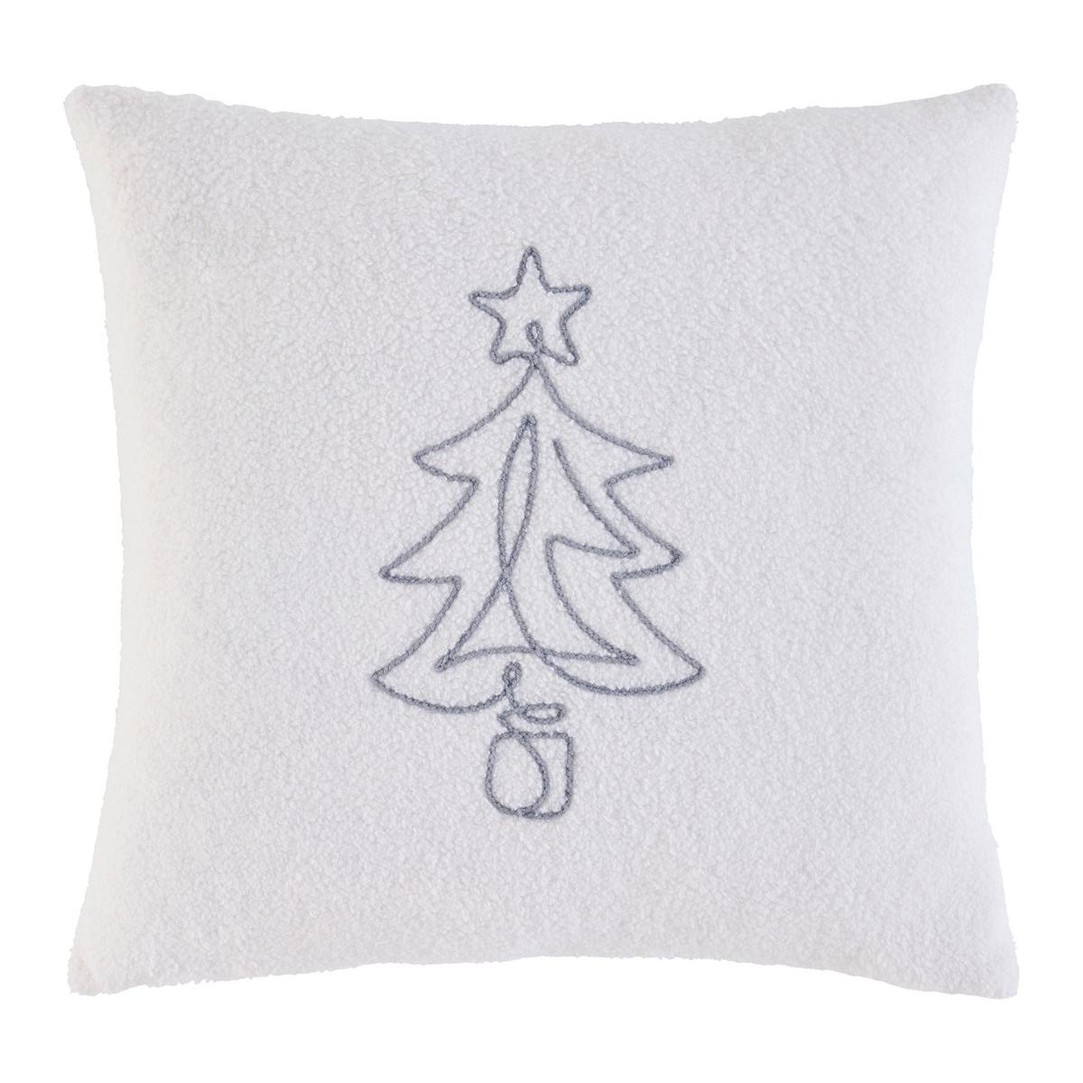 DEKORAČNÝ VANKÚŠ CASPAR - sivá/biela, textil (45/45cm) - Mömax