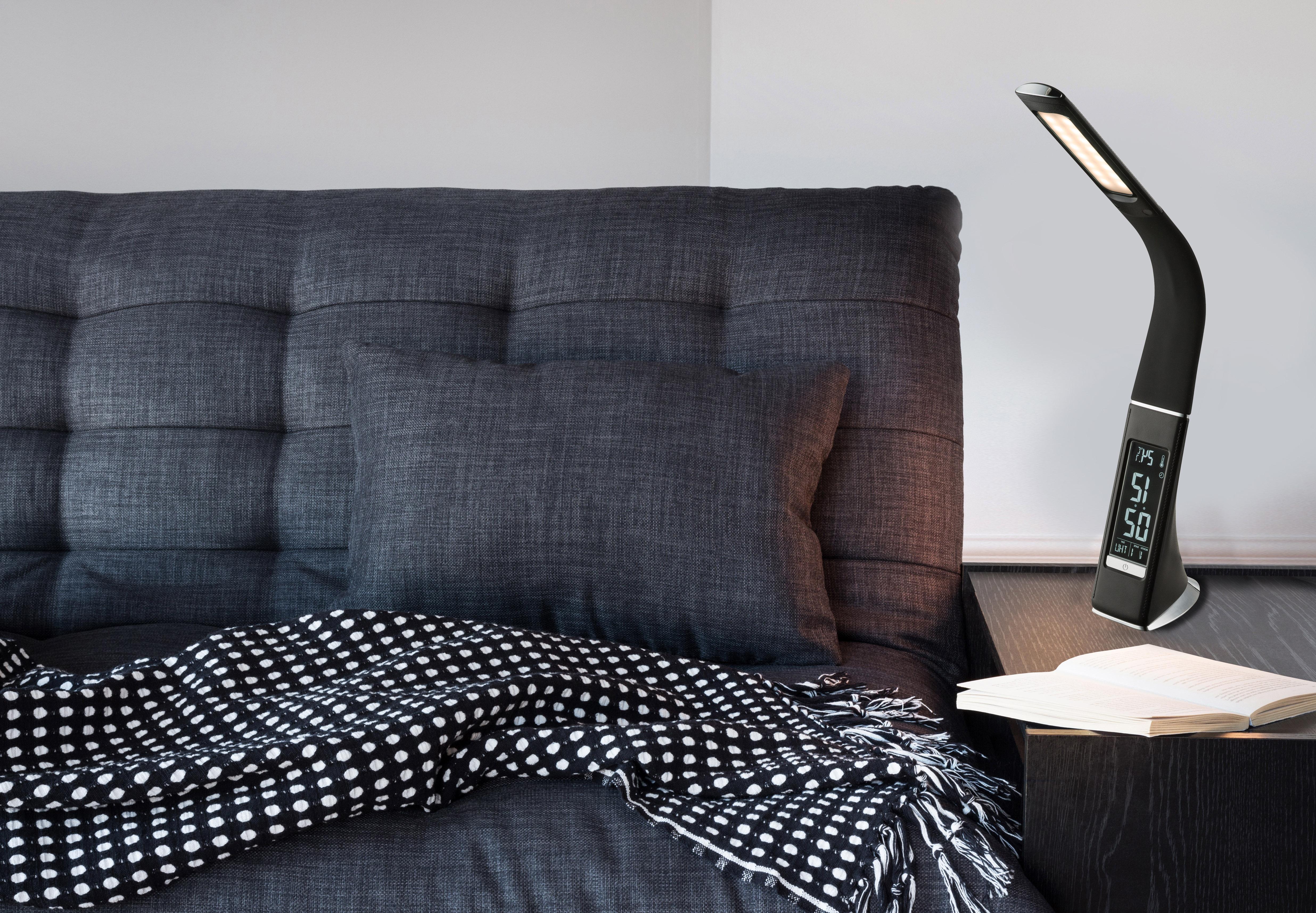 Led-tischleuchte 58334 Sophie - Schwarz, Design, Kunststoff/Metall (25/7/50cm) - Globo