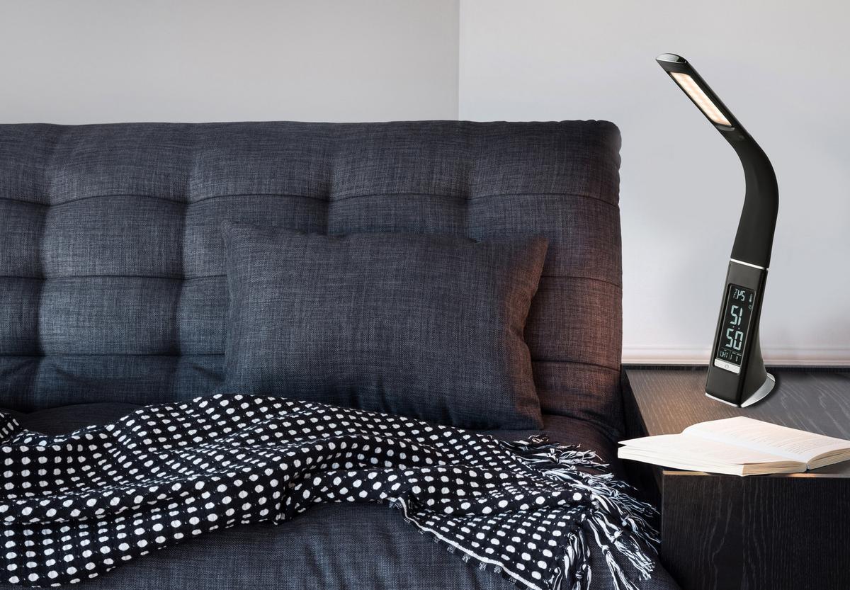 Led-tischleuchte 58334 Sophie - Schwarz, Design, Kunststoff/Metall (25/7/50cm) - Globo