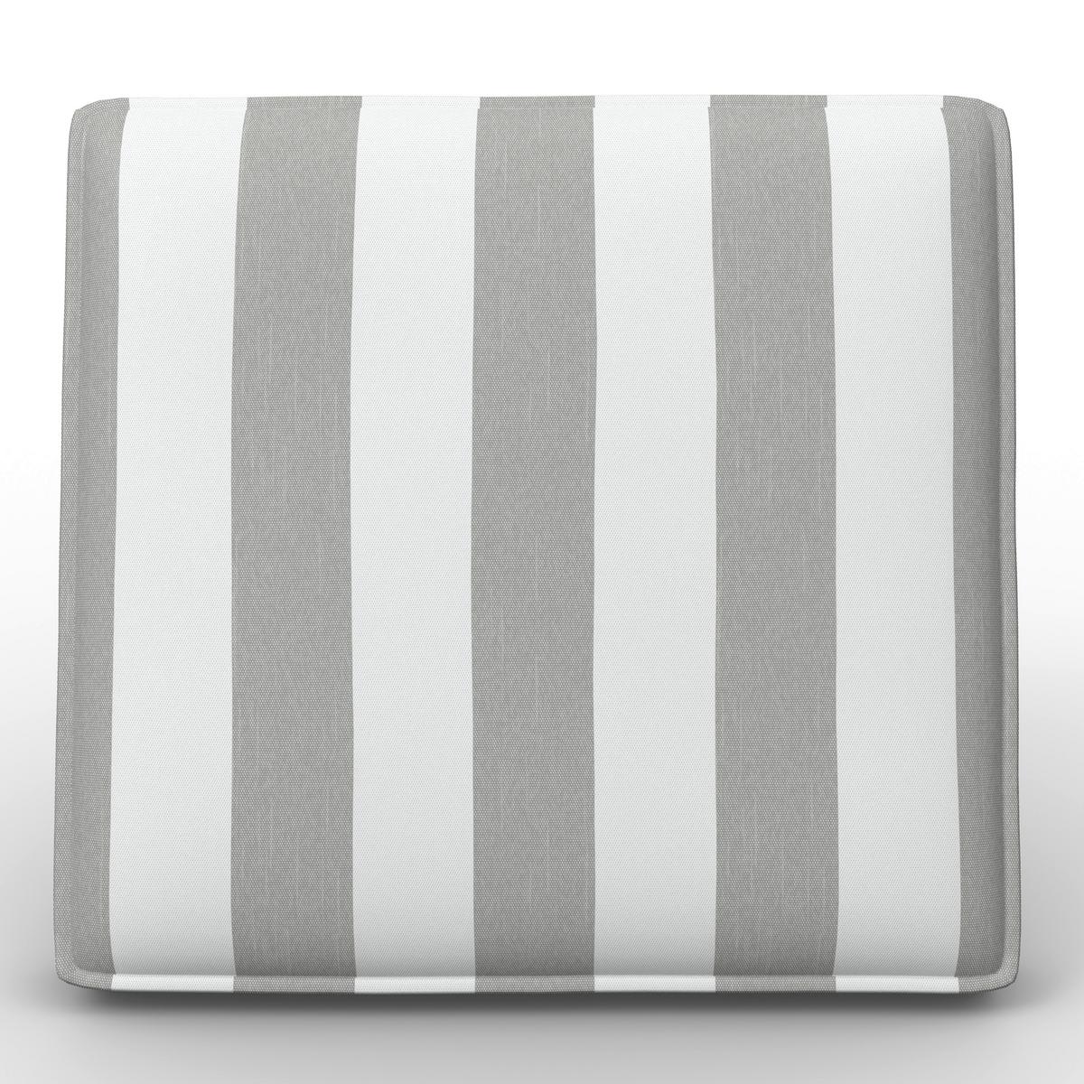 VENKOVNÍ POLŠTÁŘ MAGDA - šedá, Moderní, textil (40/5/40cm) - Bessagi Garden