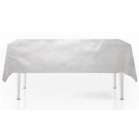 Asztalterítő Kb. 140/240cm - ezüstszínű, Basics, textil (140/240cm)