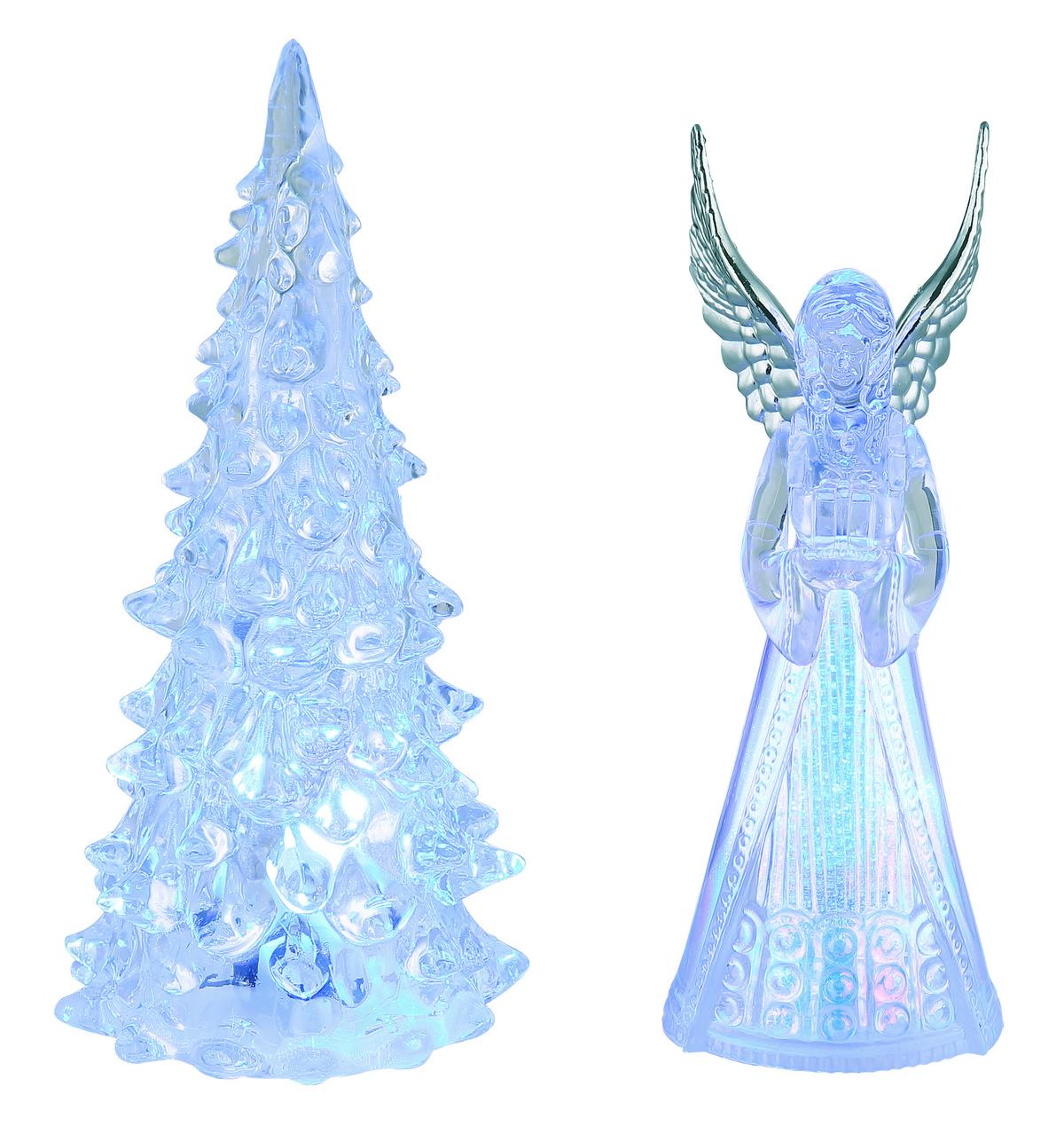 LED-Dekoleuchte 28103-24 Noella - Klar, Basics, Kunststoff (4,2/4,6/11,5cm) - Globo