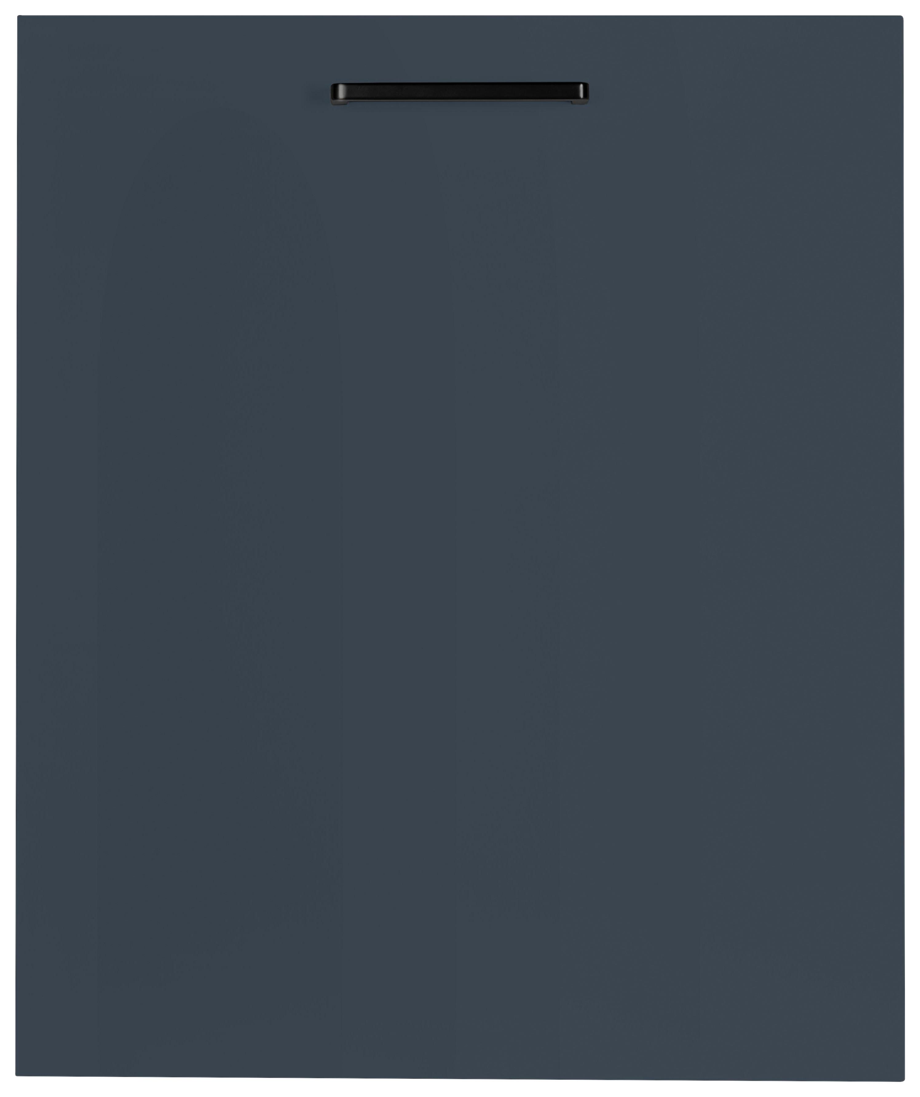 Geschirrspülerfront Easytouch - Blau, MODERN, Holzwerkstoff (45/72/1,9cm) - Nobilia