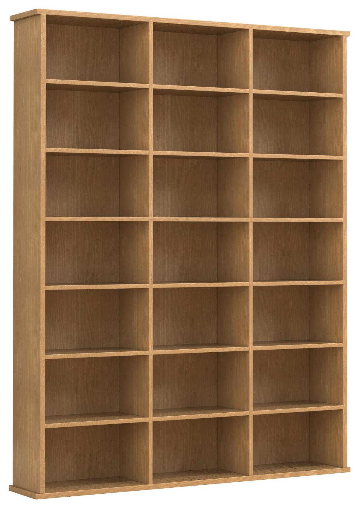 Regal Megosa Buchefarben Dekor - Buchefarben, Design, Holzwerkstoff (105/136/19cm) - MID.YOU