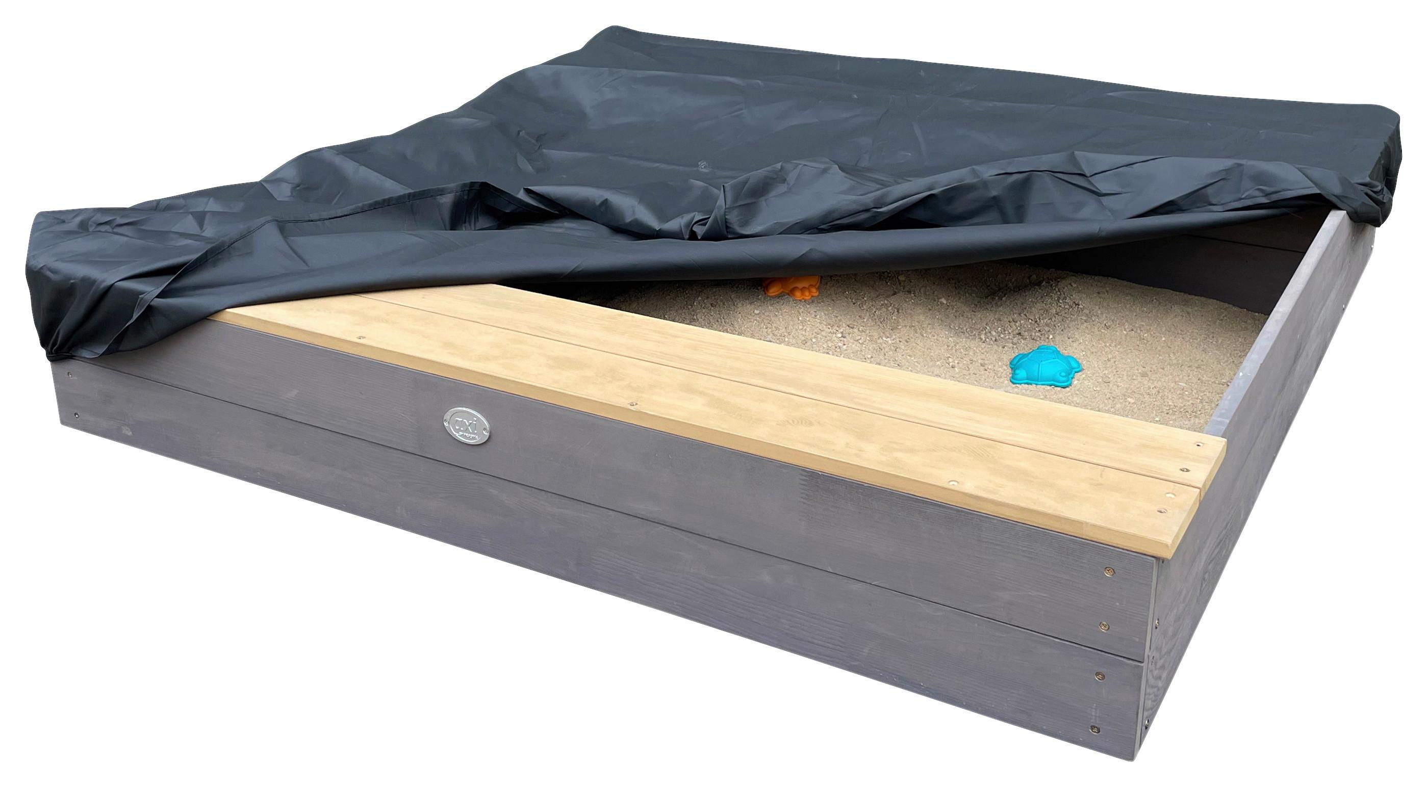 Sandkasten A031.016.20 - Braun/Grau, KONVENTIONELL, Holz (117/18,7/119cm) - Ambia Garden