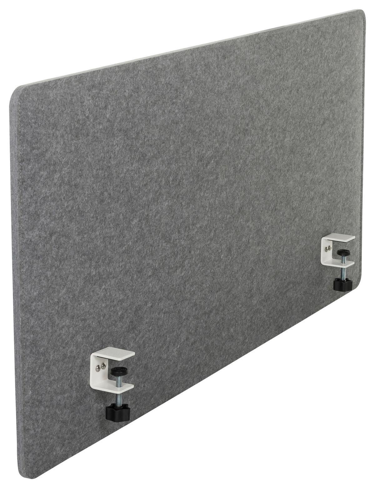 Trennwand Flexmiut 3D - Grau, Basics, Kunststoff/Textil (120/60/1cm) - MID.YOU