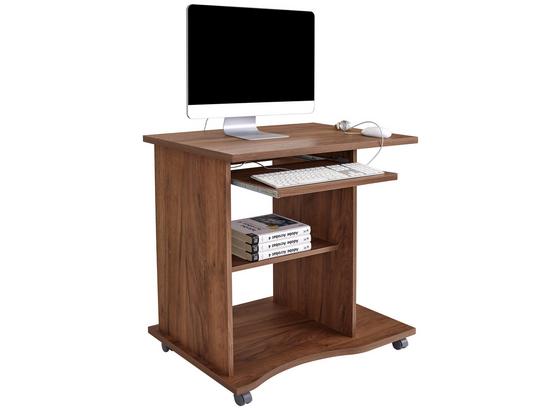 Psací Stůl Olin - tmavě hnědá, Moderní, kompozitní dřevo (78/75/50cm) Psací Stůl Olin - tmavě hnědá, Moderní, kompozitní dřevo (78/75/50cm)