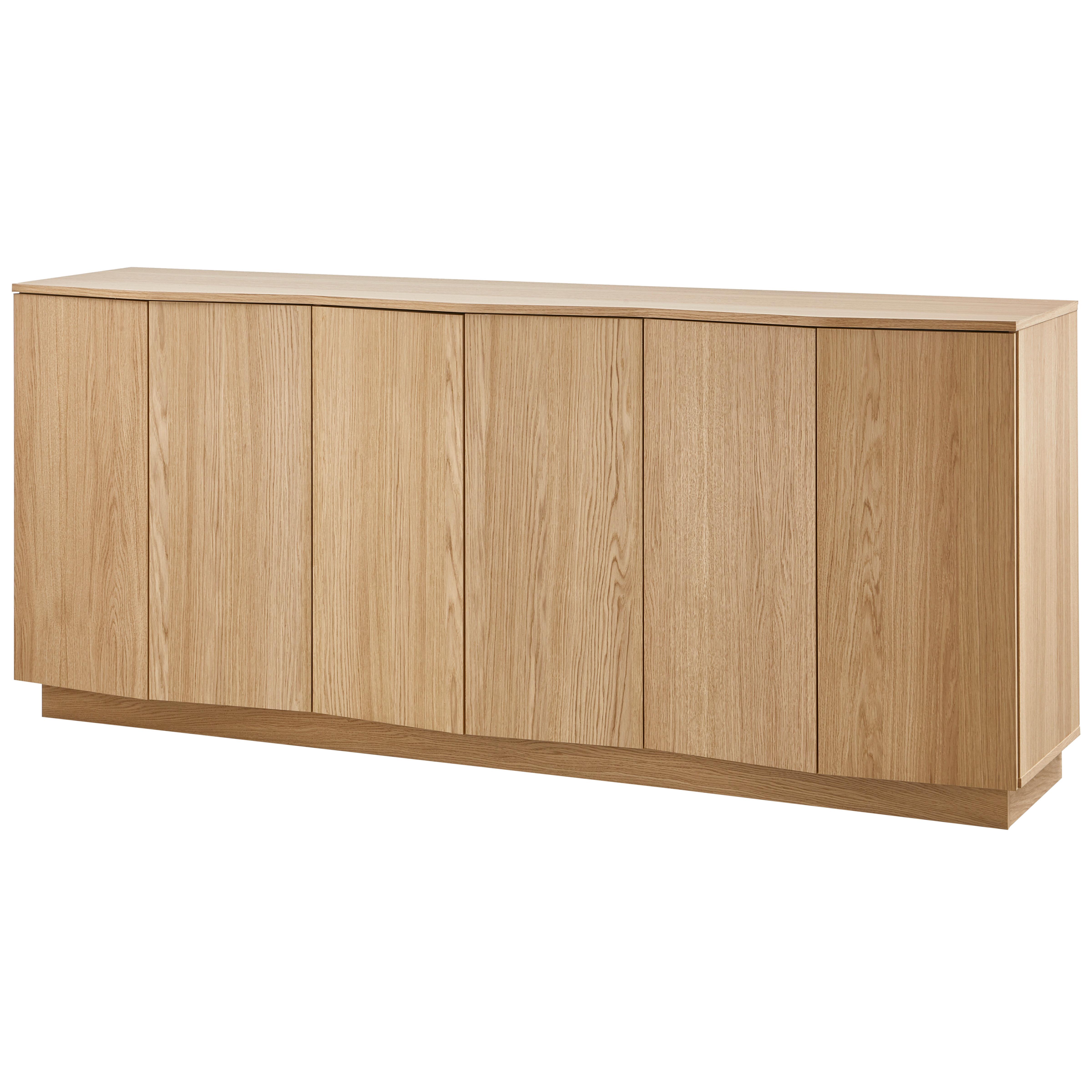 Kommode Zuma Eichefarben B: 200cm - Eichefarben, Design, Holz (200/85/45cm) - Livetastic