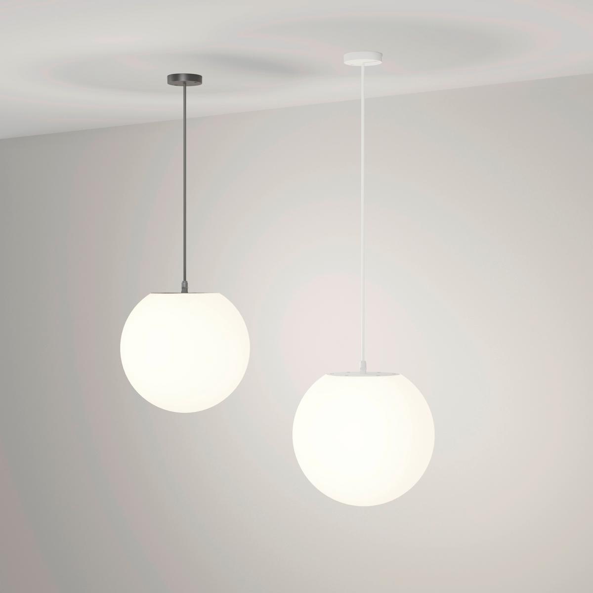 Außenleuchte Erda - Weiß, Basics, Kunststoff/Metall (30/36cm) - MAYTONI