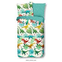 Kinderbettwäsche 140x200 Cm Dinos Renforce - Multicolor, Textil (140/200cm) - MID.YOU