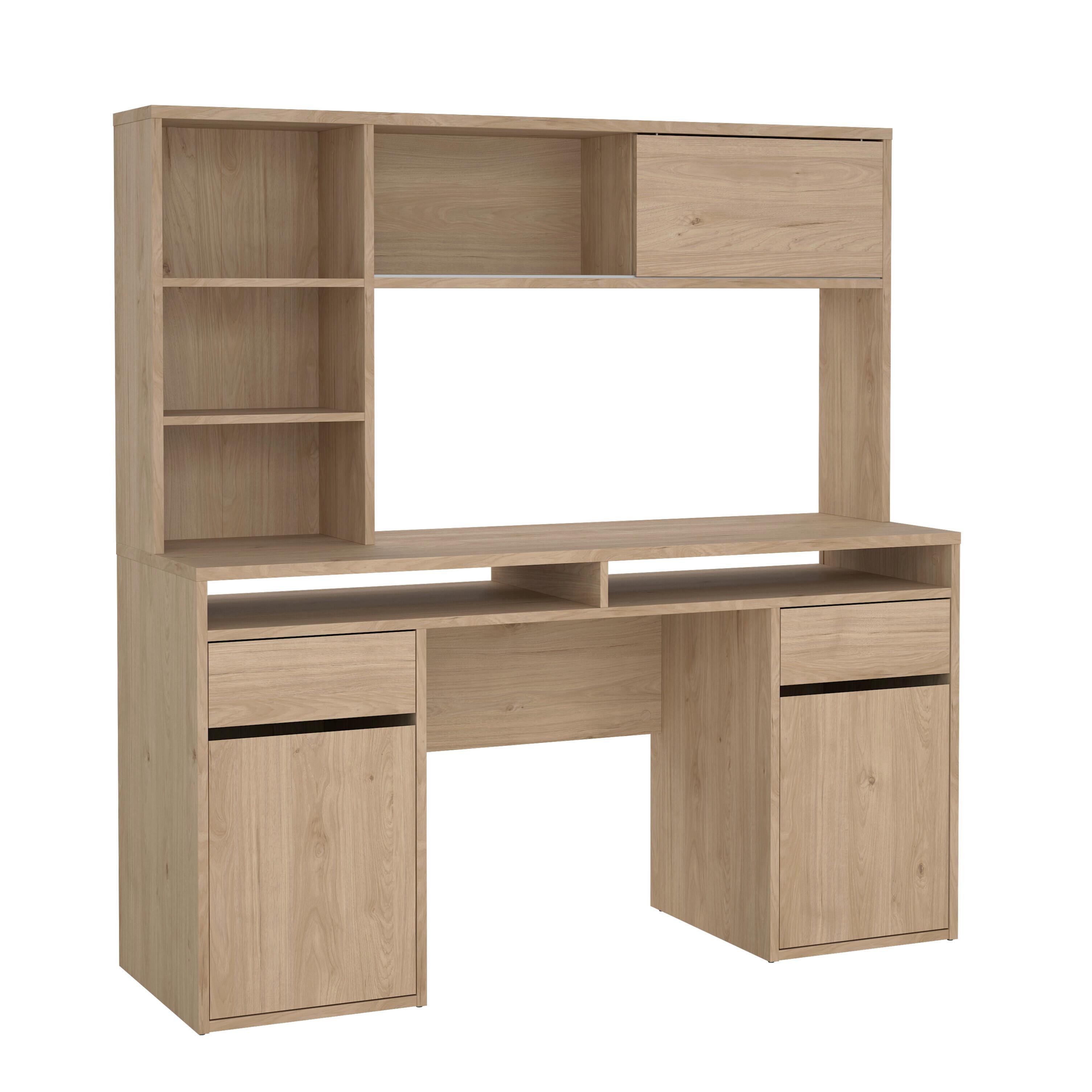 Schreibtisch Function Plus Eichefarben, L: 149 cm