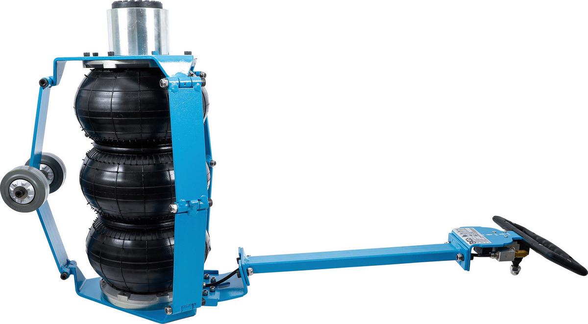 Pneumatischer Wagenheber 71010 - Blau/Schwarz, Basics (63,4/58,5/20cm)