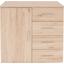 Kommode Trio Typ 01 - Eichefarben/Grau, MODERN, Holzwerkstoff (80/86/50cm) Kommode Trio Typ 01 - Eichefarben/Grau, MODERN, Holzwerkstoff (80/86/50cm)