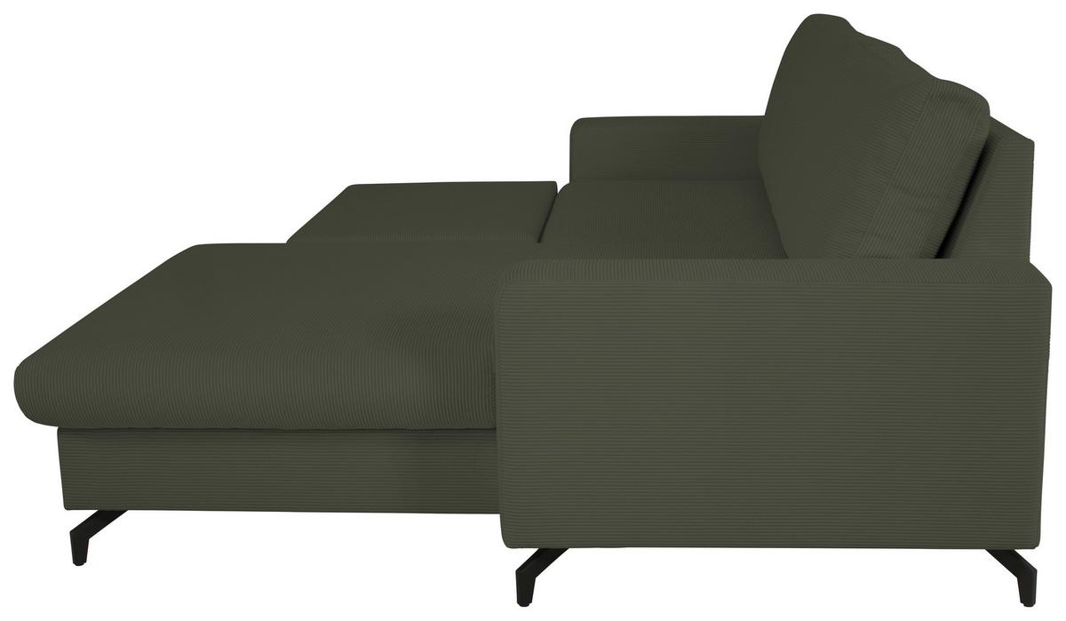 Ecksofa Clara Hellgrün B: 240 Cm - Hellgrün, MODERN, Textil (240/87/177cm)