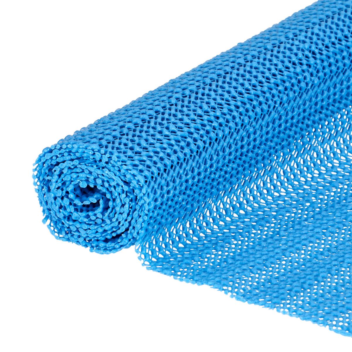 Antirutschmatte Inge L/b: 30/150 Cm, Zuschneidbar - Blau/Beige, KONVENTIONELL, Kunststoff (30/150cm) - Ondega