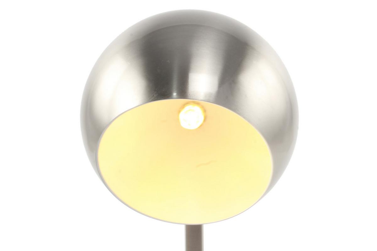 Tischleuchte Bruna 125 Silber - Silberfarben, Trend, Metall (19/50/19cm) - Kayoom