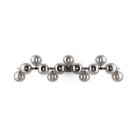 Wandleuchte Dallas - Chromfarben/Grau, Trend, Glas/Metall (24/95/23cm) - MAYTONI