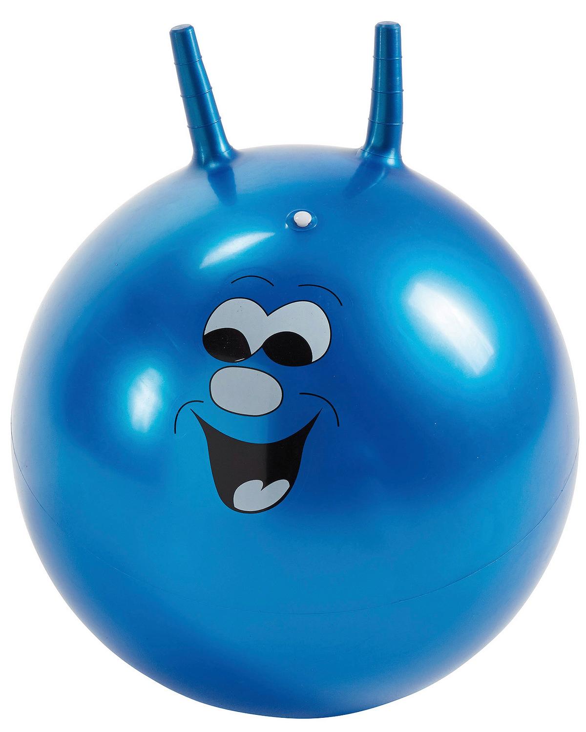 Hüpfball Aiyana - Blau/Rot, Basics, Kunststoff (45cm)