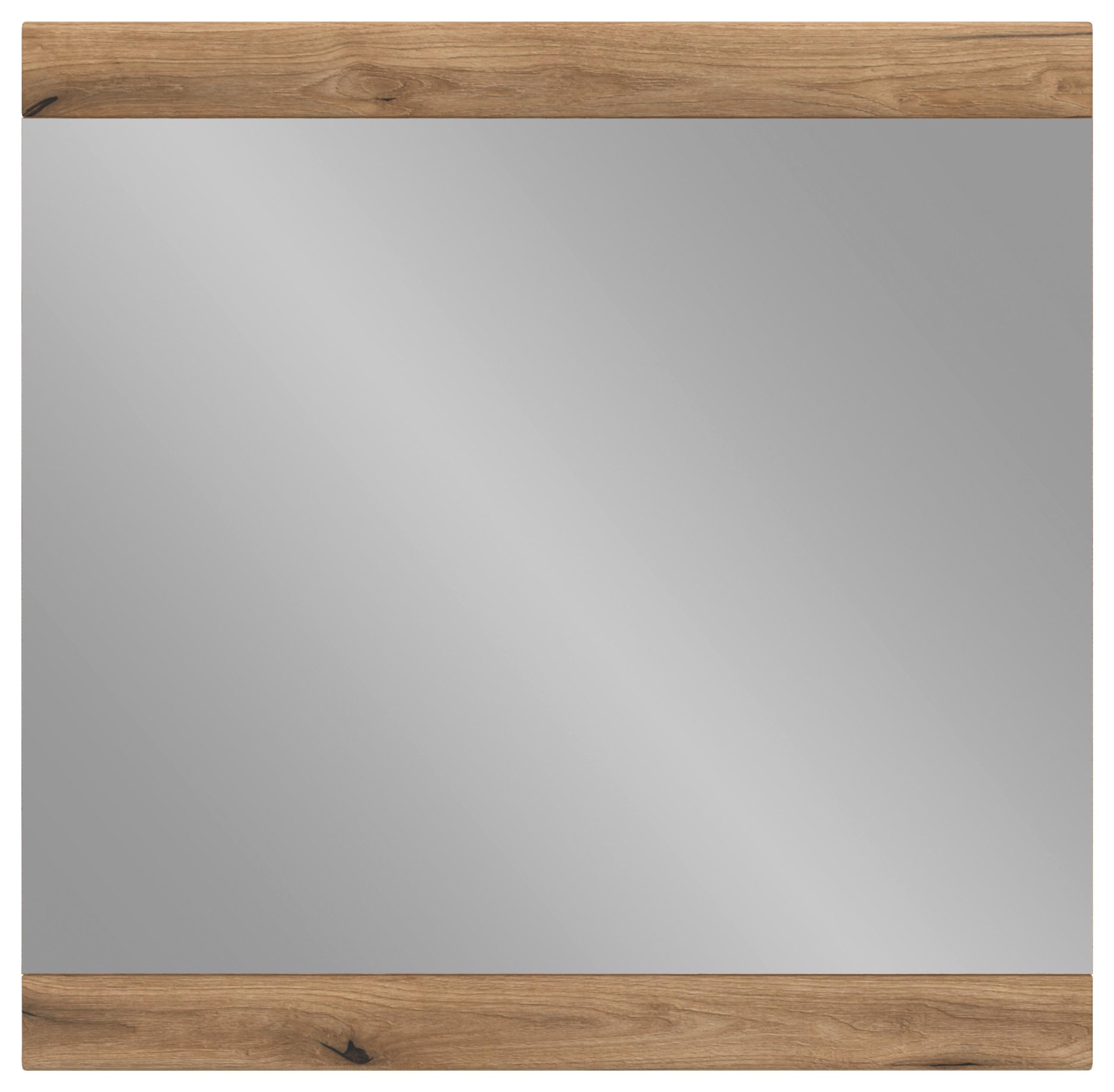 Spiegel Delamar Eichefarben Dekor B: 88,2 cm - Eichefarben, Trend, Glas/Holzwerkstoff (88,2/86,5/2cm)