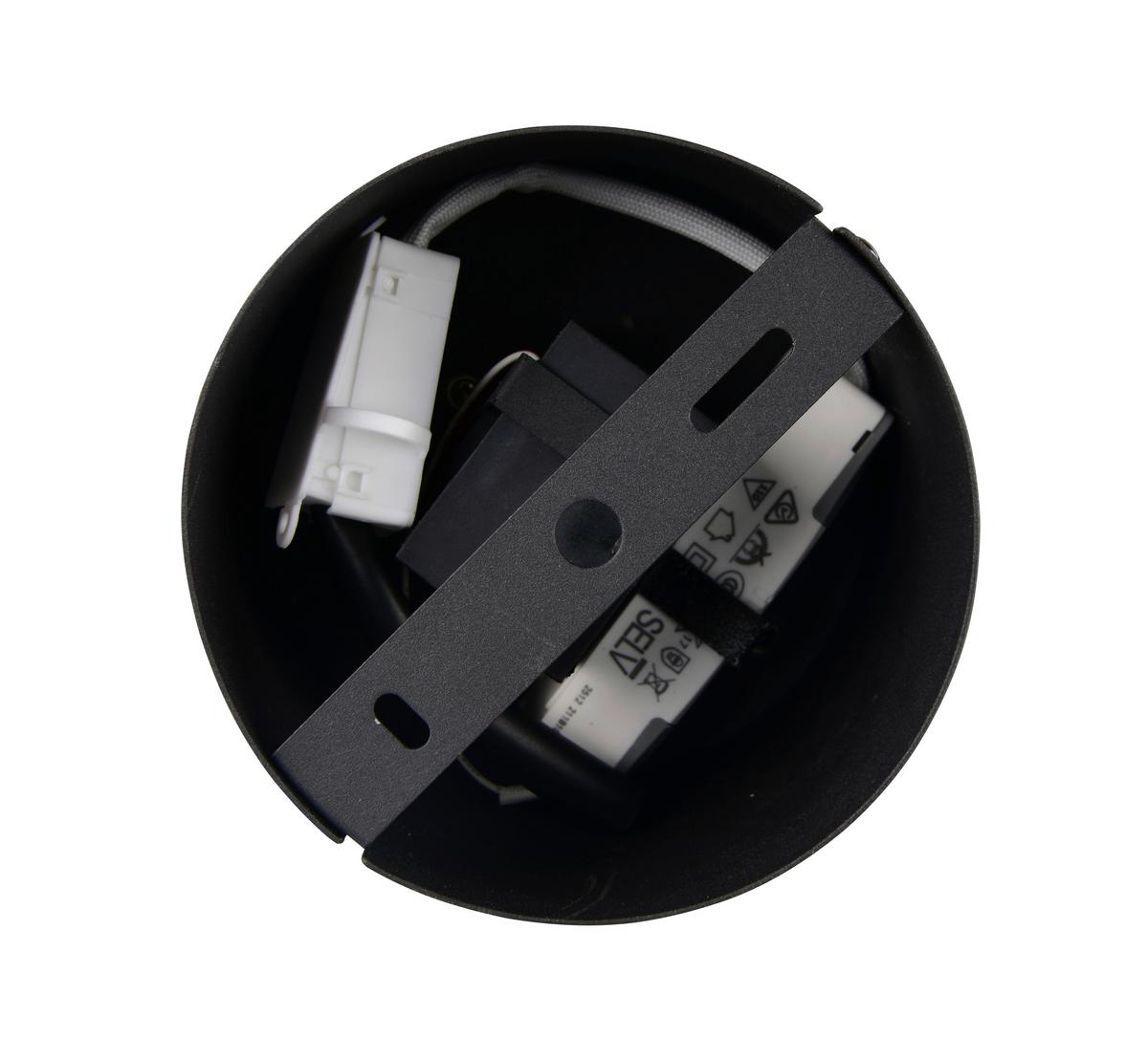 ZÁVĚSNÉ LED SVÍTIDLO SESTINE - bílá/černá, Moderní, kov/plast (11/150cm) - Mömax