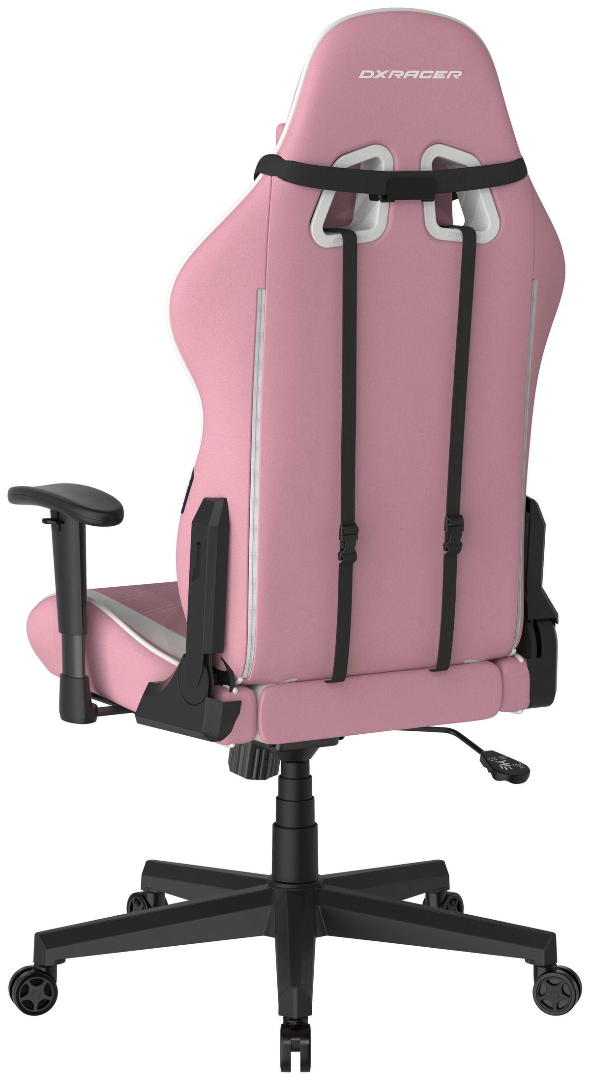 HERNÍ ŽIDLE PRINCE - bílá/pink, Moderní, textil/plast (67/126/67cm) - Dxracer