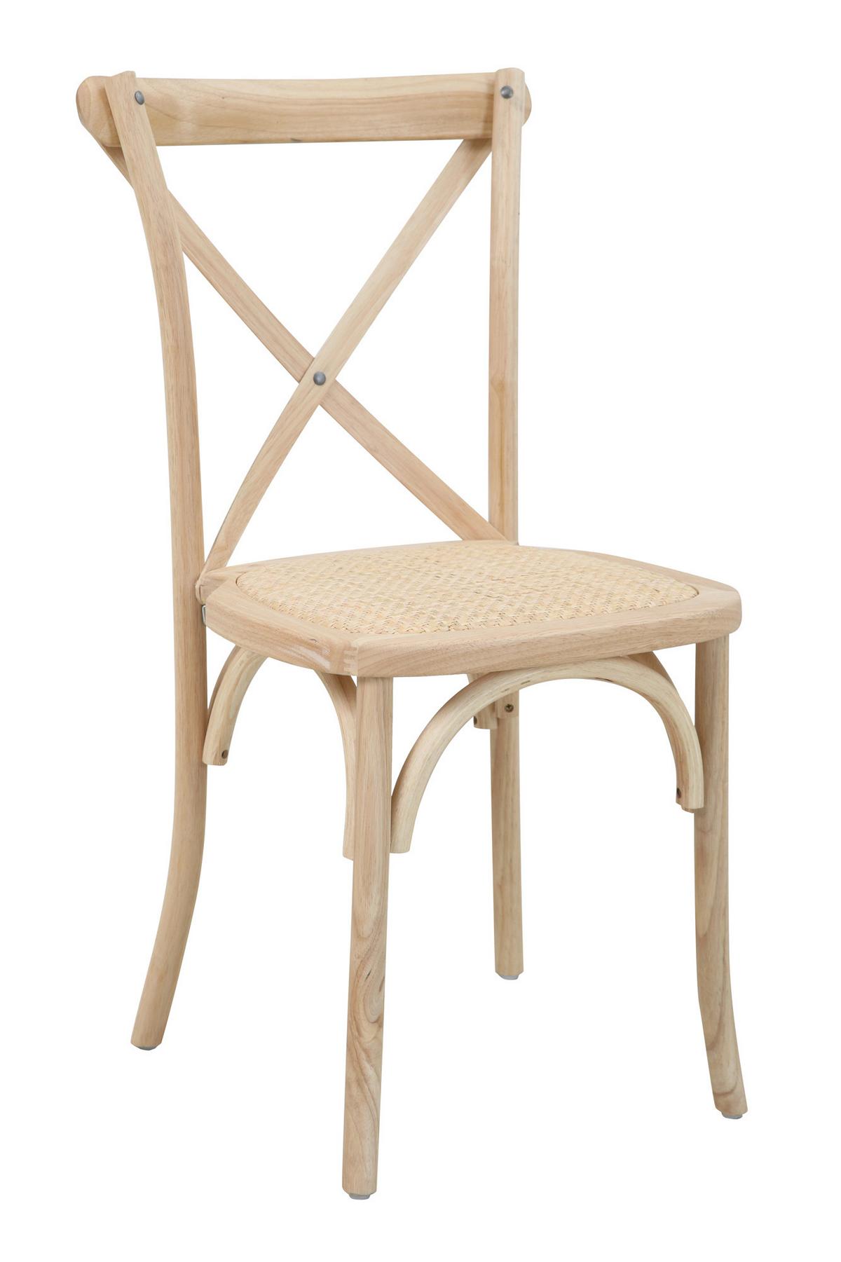 ARMLEHNSTUHL-SET Naturfarben 2-teilig - Naturfarben, MODERN, Holz (48/89/52cm) - MID.YOU