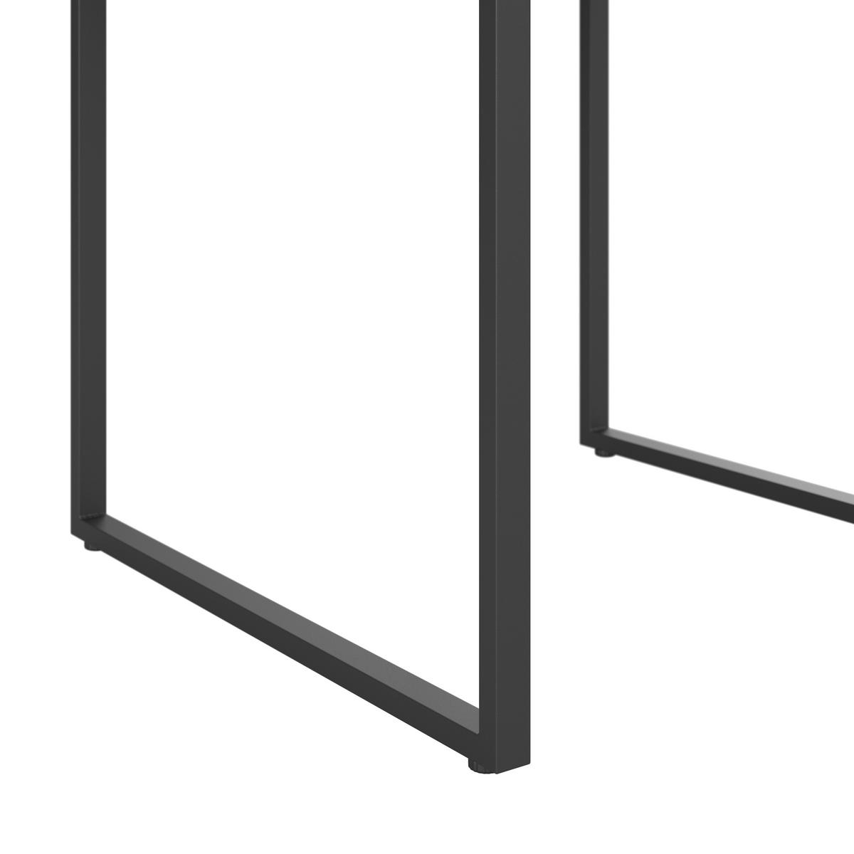 JEDÁLENSKÁ TERASOVÁ SÚPRAVA PAULINA - čierna/svetlosivá, Modern, kov/textil (181/73/65cm) - Bessagi Garden