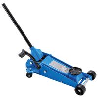 Rangier-Wagenheber hydraulisch Blau/Schwarz B: 68,5 cm - Blau/Schwarz, Basics (68,5/14,5cm)