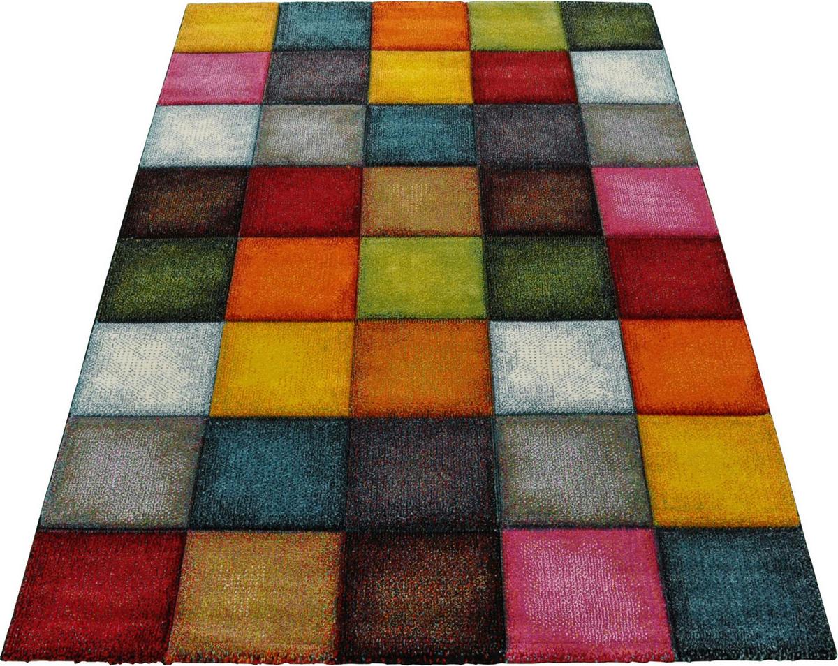 Webteppich Belis - Multicolor, KONVENTIONELL, Textil (160/230cm)