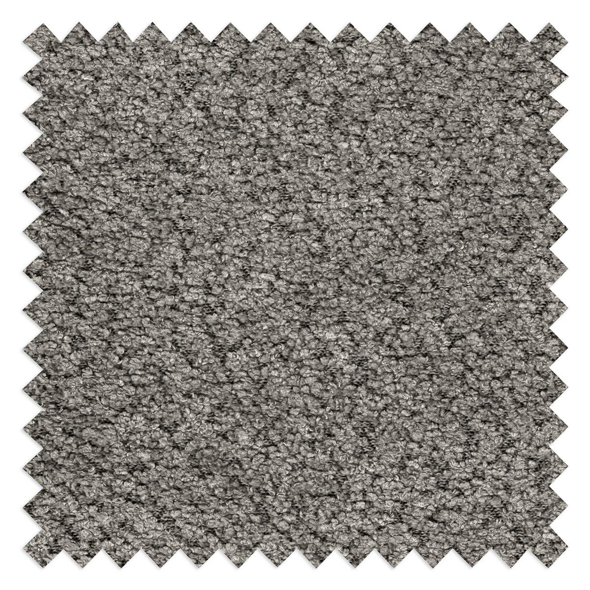 Ecksofa Bretania Dunkelgrau S: 300x113 cm - Dunkelgrau/Schwarz, Design, Textil (300/113cm) - Livetastic