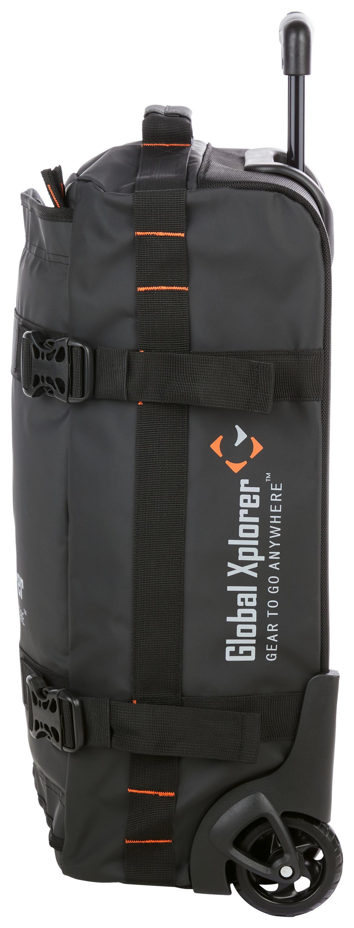 Reisekoffer Manchester 50l Aus Hochwertigem Tarp-Stoff - Schwarz, Basics, Kunststoff/Textil (38/55/23cm)
