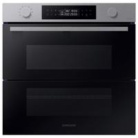 Backofen Silberfarben B: 59,5 cm - Silberfarben, Design, Glas/Keramik (59,5/59,6/57,1cm) - Samsung