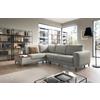 Ecksofa Alika, Grau S: 204x260 Cm - Eschefarben/Grau, MODERN, Textil (204/260cm) - Trendmanufaktur