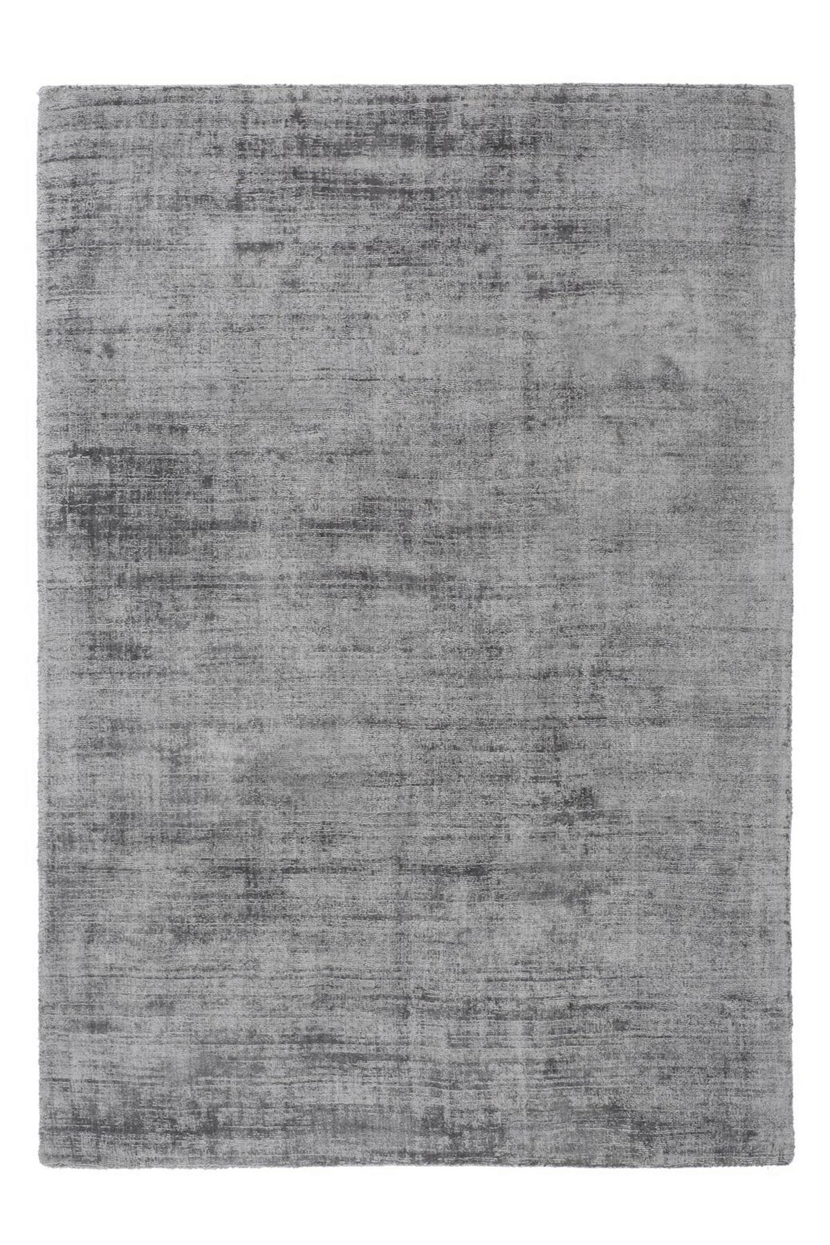 Teppich Anthrazit, Grau, ca. 80x150 cm - Anthrazit/Grau, Basics, Textil (80/150cm) - Kayoom