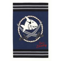 Kinderteppich Sh-2937-01 - Blau/Schwarz, Trend, Textil (150/220cm)