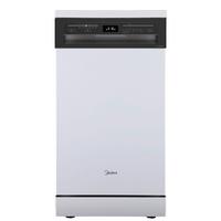 Geschirrspüler MDWEF936WW B: 44,8 cm freistehend Weiß - Schwarz/Weiß, Basics, Kunststoff/Metall (44.8/84.5/60cm) - Midea