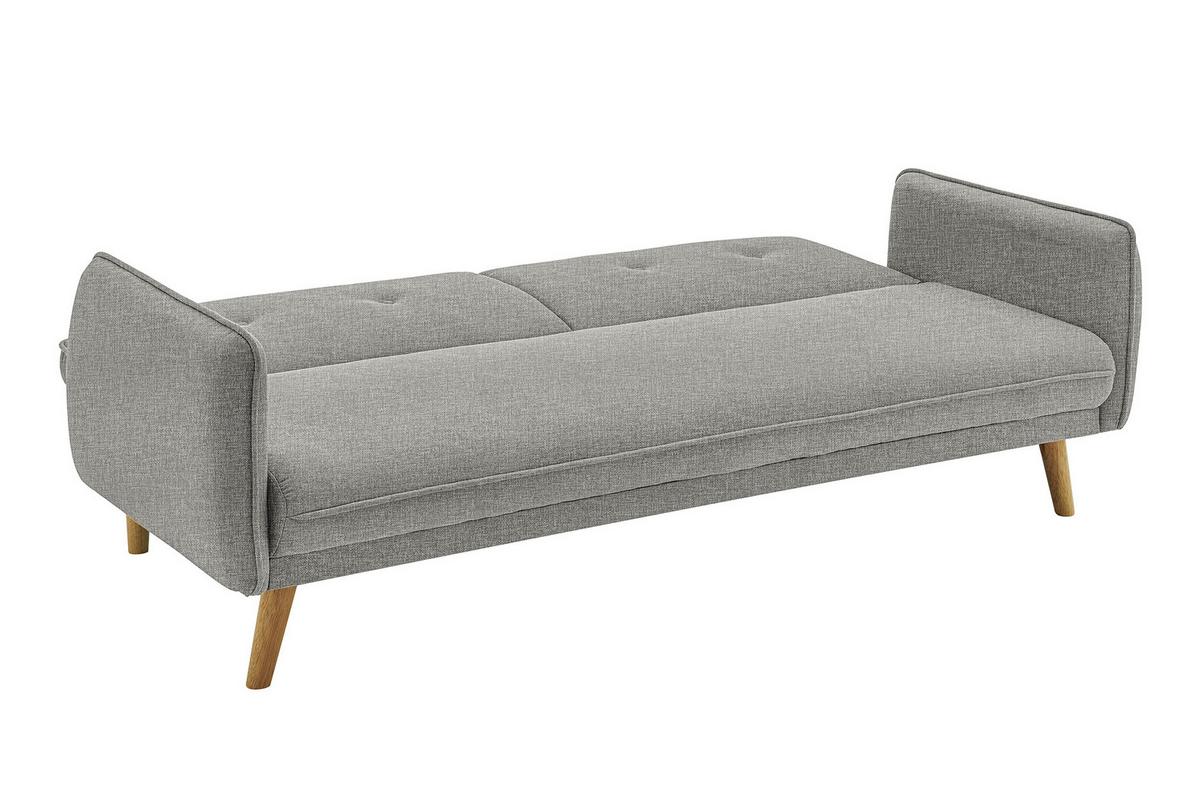 3-sitzer-sofa Hellgrau B: 188 Cm - Hellgrau/Naturfarben, MODERN, Textil (188/80/85cm) - Livetastic
