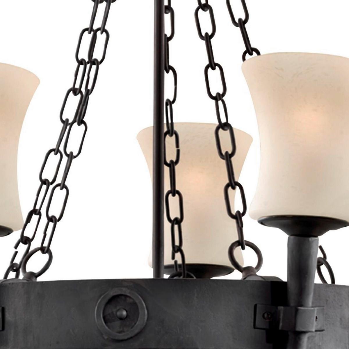 Deckenleuchte Cartwheel 0815-5bk - Trend, Glas/Metall (63/58cm)