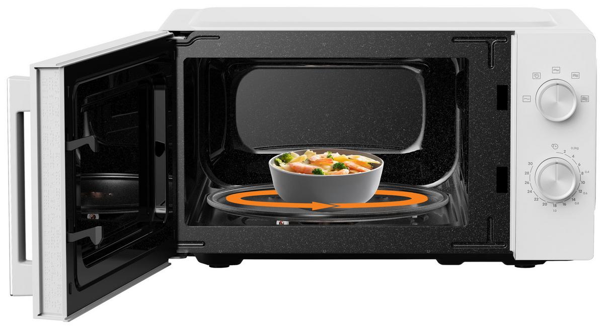 Mikrowelle 700w, 20 Liter - Weiß, Basics, Glas/Keramik (43,4/24,1/32,9cm) - Gorenje