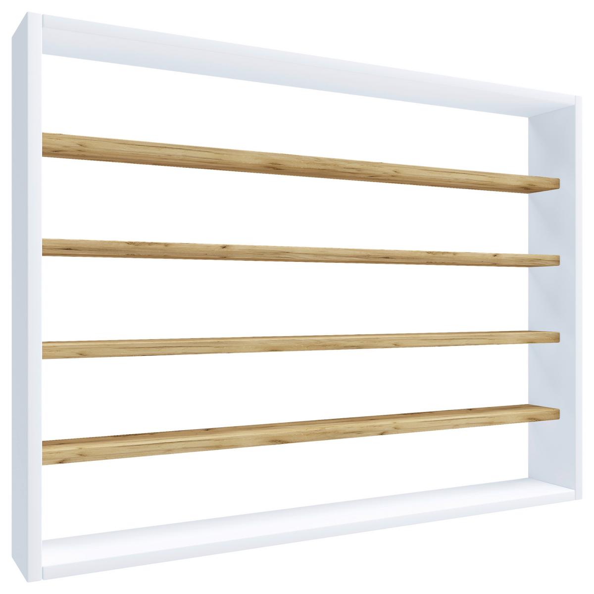 Küchenablage Esaldi Weiß, Honigeiche Dekor B:80cm - Honigeiche/Weiß, Basics, Holzwerkstoff (80/60/10cm) - MID.YOU