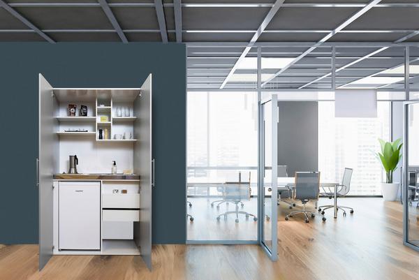 Schrankküche in Grau online kaufen