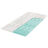 Topper Softly Komfort Polyurethanschaumkern 7 Zonen - Weiß, Basics, Textil (160/200cm) - FAN