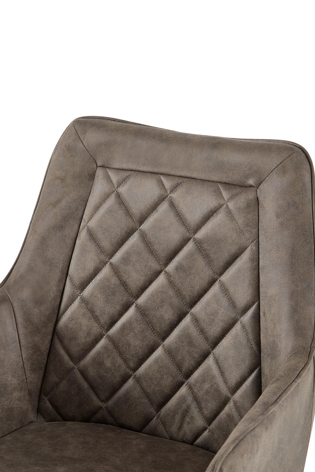 Armlehnstuhl Aeron 125 Braun - Braun, Design, Kunststoff/Metall (62/89/59.5cm) - Kayoom