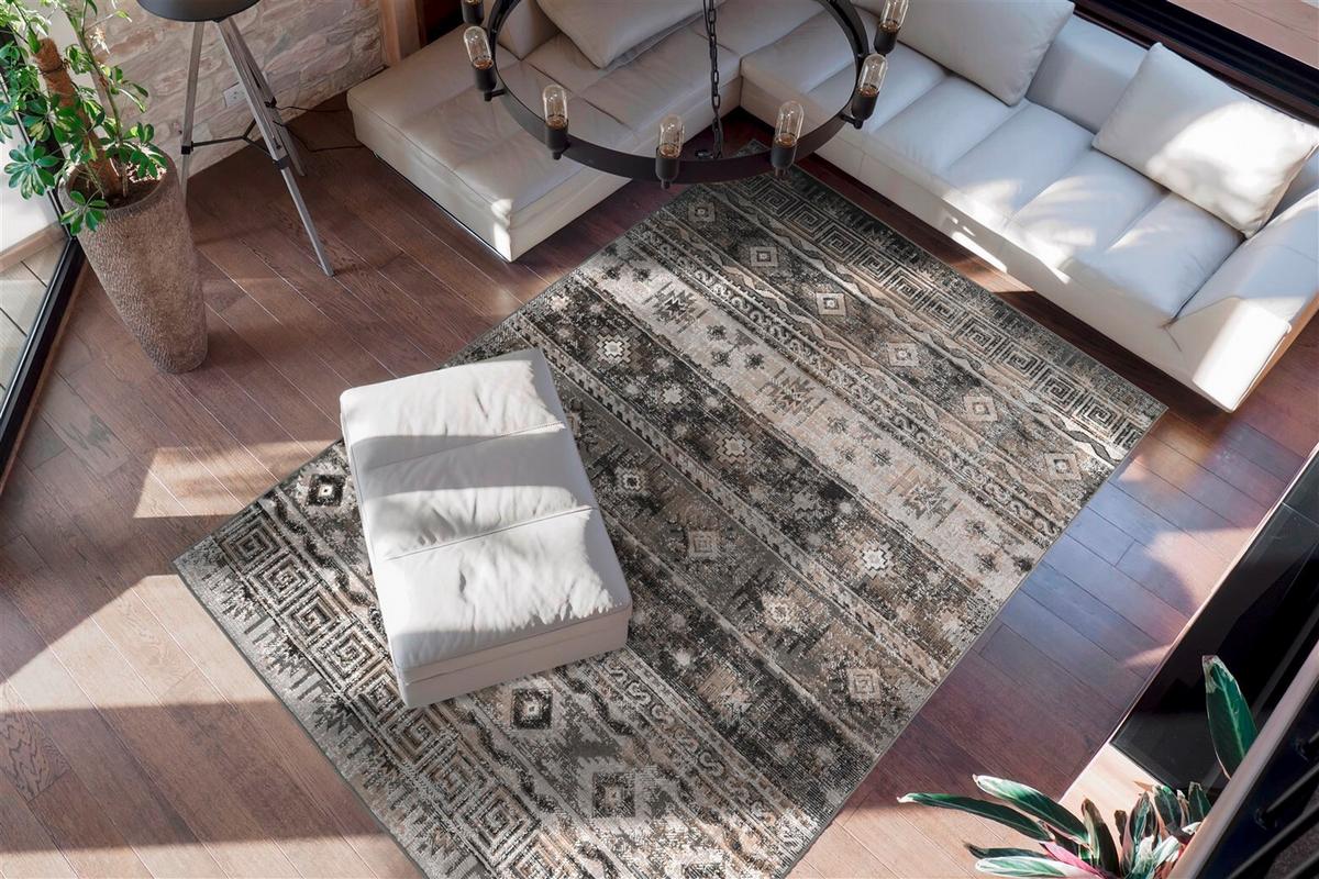 Flachwebteppich Grau, Ca. 80x150 Cm - Grau, Design, Textil (80/150cm) - Kayoom