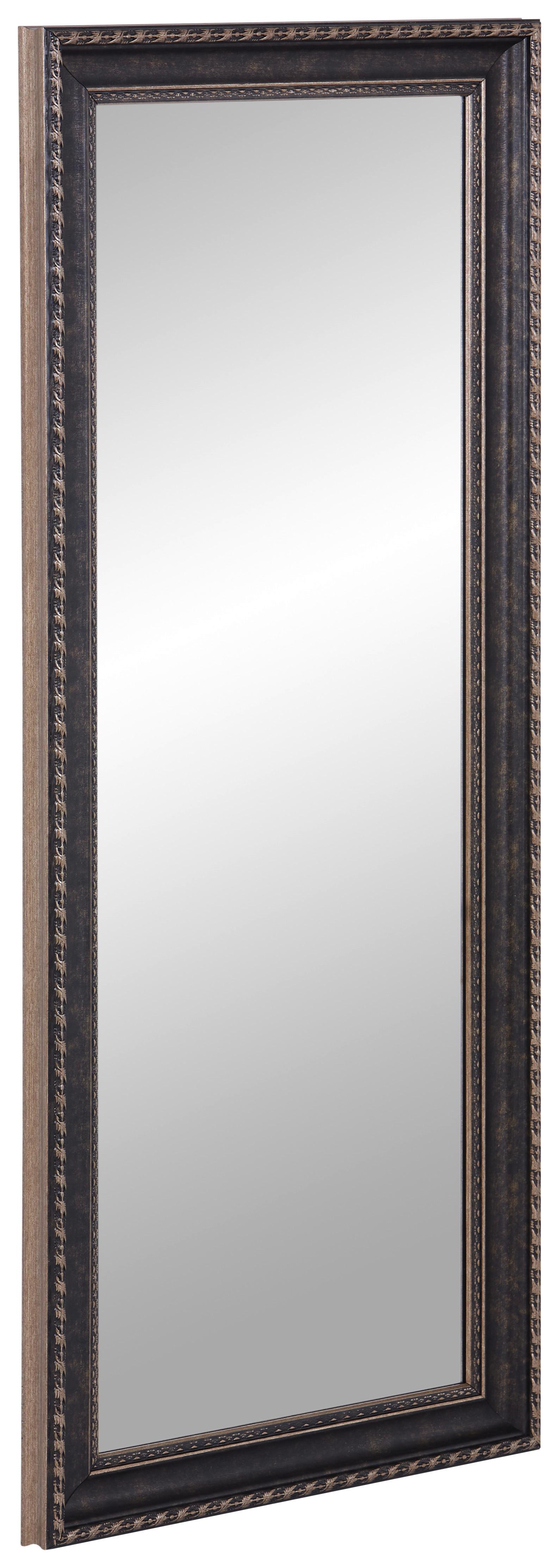 Spiegel Karma Iv - Dunkelbraun, MODERN, Glas/Kunststoff (48/112cm)