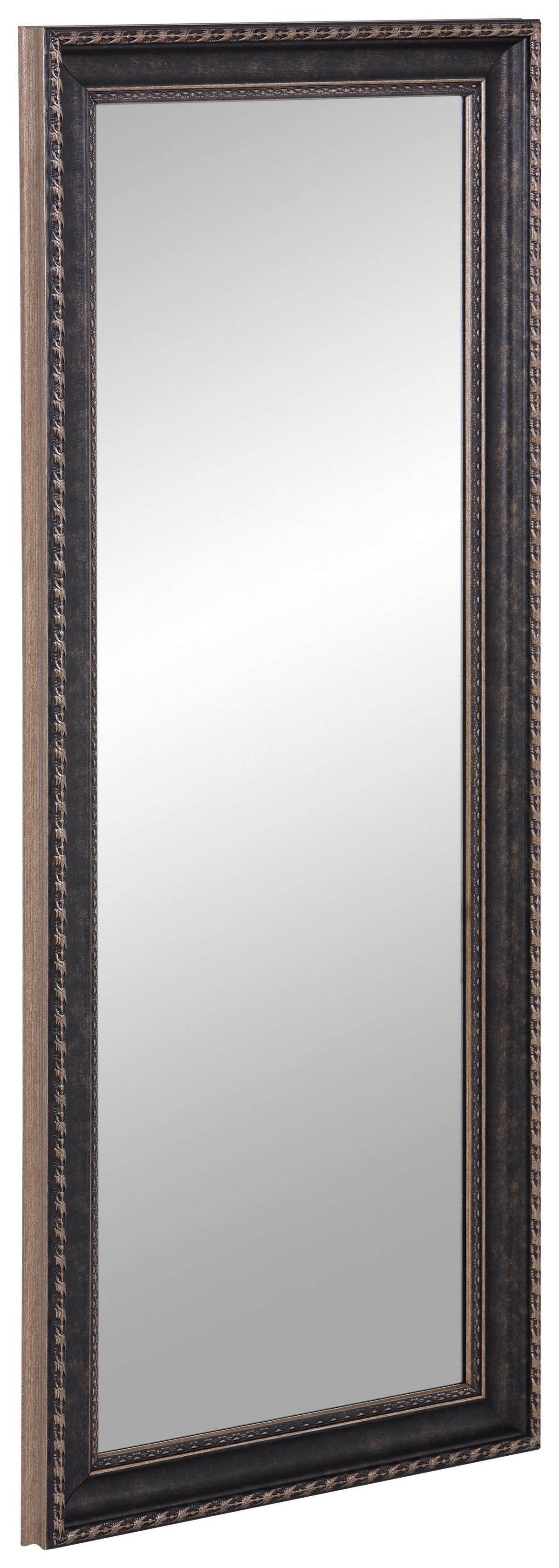 Spiegel Karma Iv - Dunkelbraun, MODERN, Glas/Kunststoff (48/112cm)