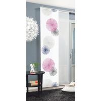 Flächenvorhang Rawlins B: 60 Cm, Flieder/weiß - Flieder, Basics, Textil (60/245cm)